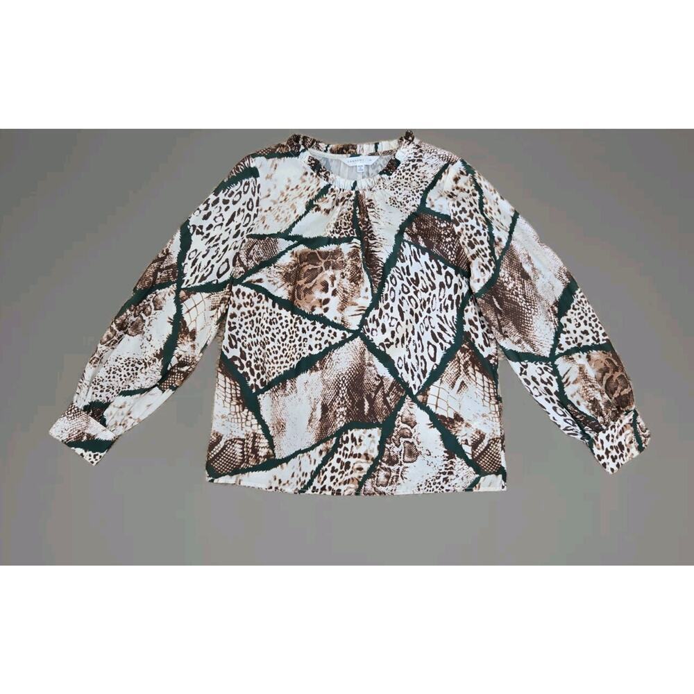 Anonyme Designers Snake skin‎ Bliuse Size Medium